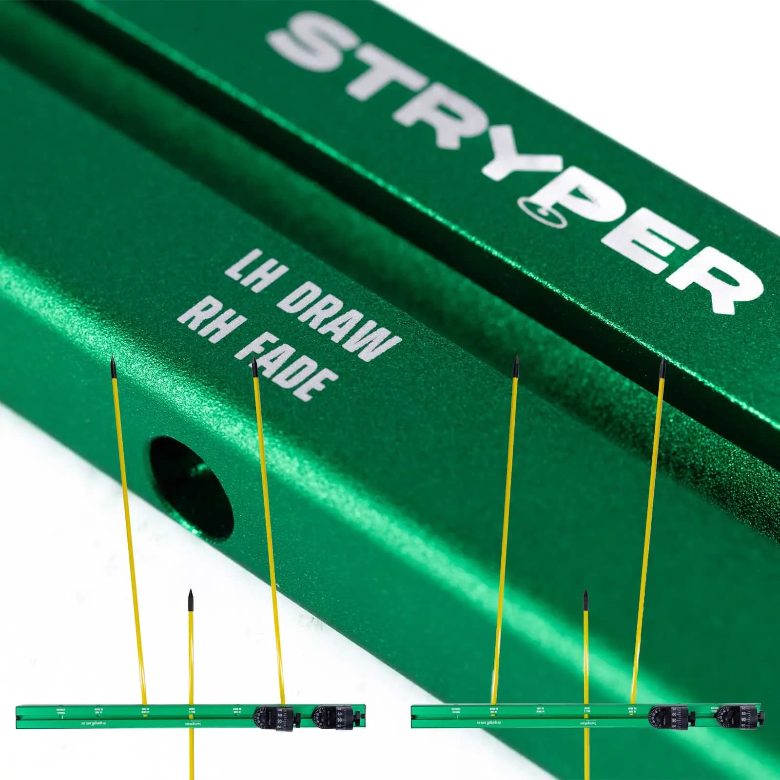 Close-up of SwingMate rod insertion points